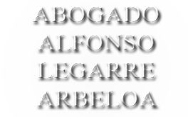 Abogado Alfonso Legarre Arbeloa logo